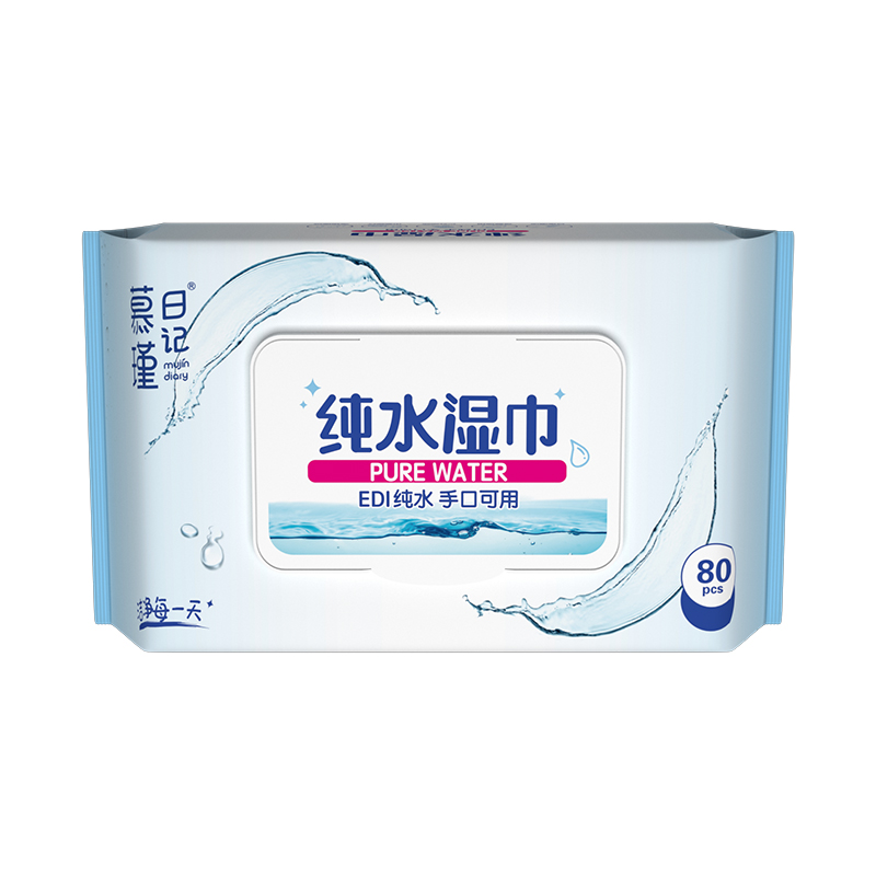دستمال مرطوب بچه 80 Count Hypoallergenic Aqua Pure Sensitive