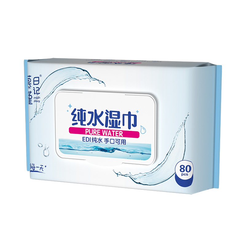 دستمال مرطوب بچه 80 Count Hypoallergenic Aqua Pure Sensitive