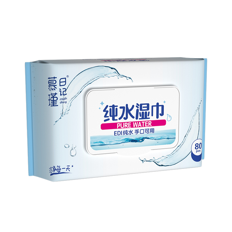 دستمال مرطوب بچه 80 Count Hypoallergenic Aqua Pure Sensitive