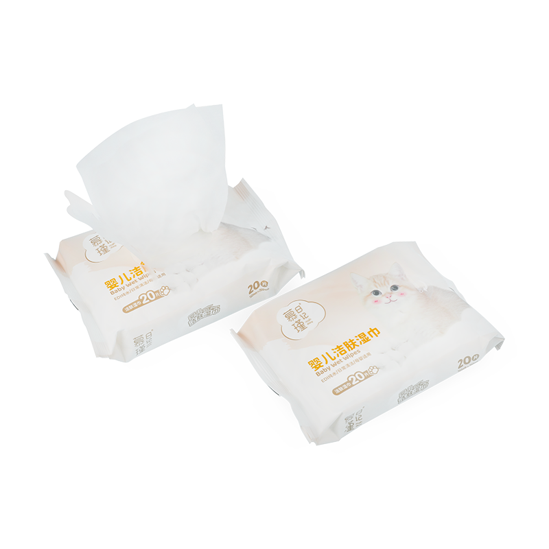 دستمال مرطوب پاک کننده کودک 20 Wipes On-The-Go Mini Hypoallergenic Cleaning Baby